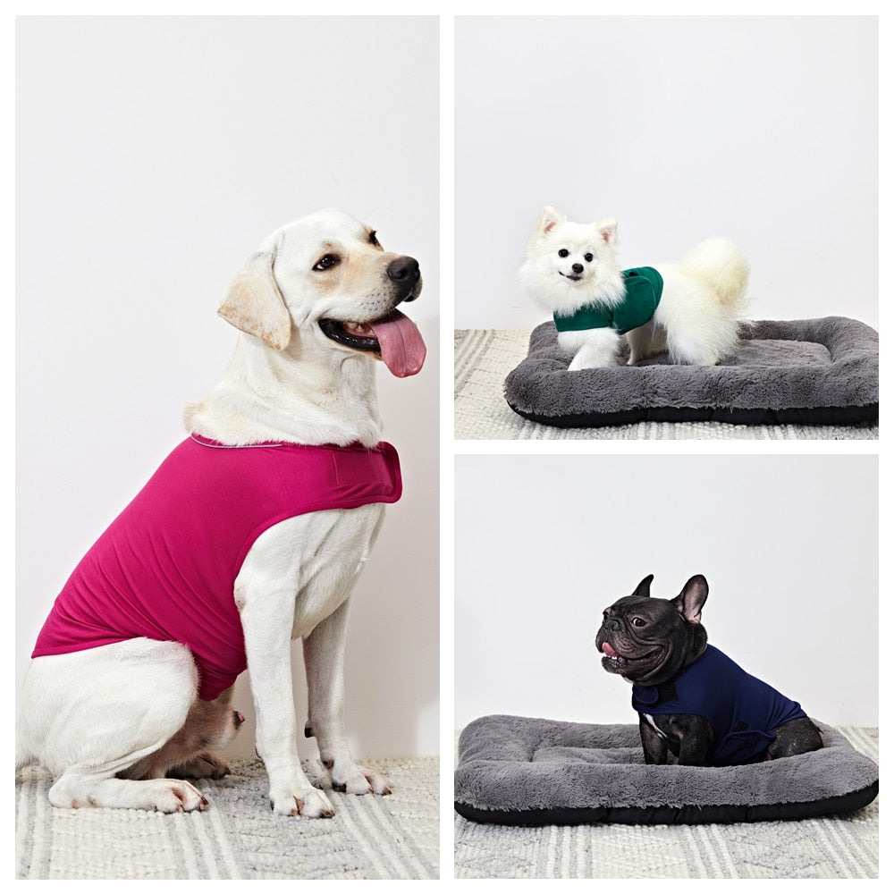 Dog Anxiety Vest Dog Thunder Shirt Coat Pet Dog Jacket For Dogs Cats Vest For Dog Shirt Pet Supplies