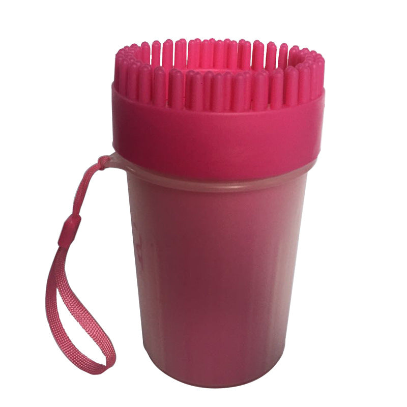 ABC Paw Plunger Pet Paw Cleaner Soft Silicone Foot Cleaning Cup Portable Cats Dogs Paw Clean Brush Home Practical Supplies