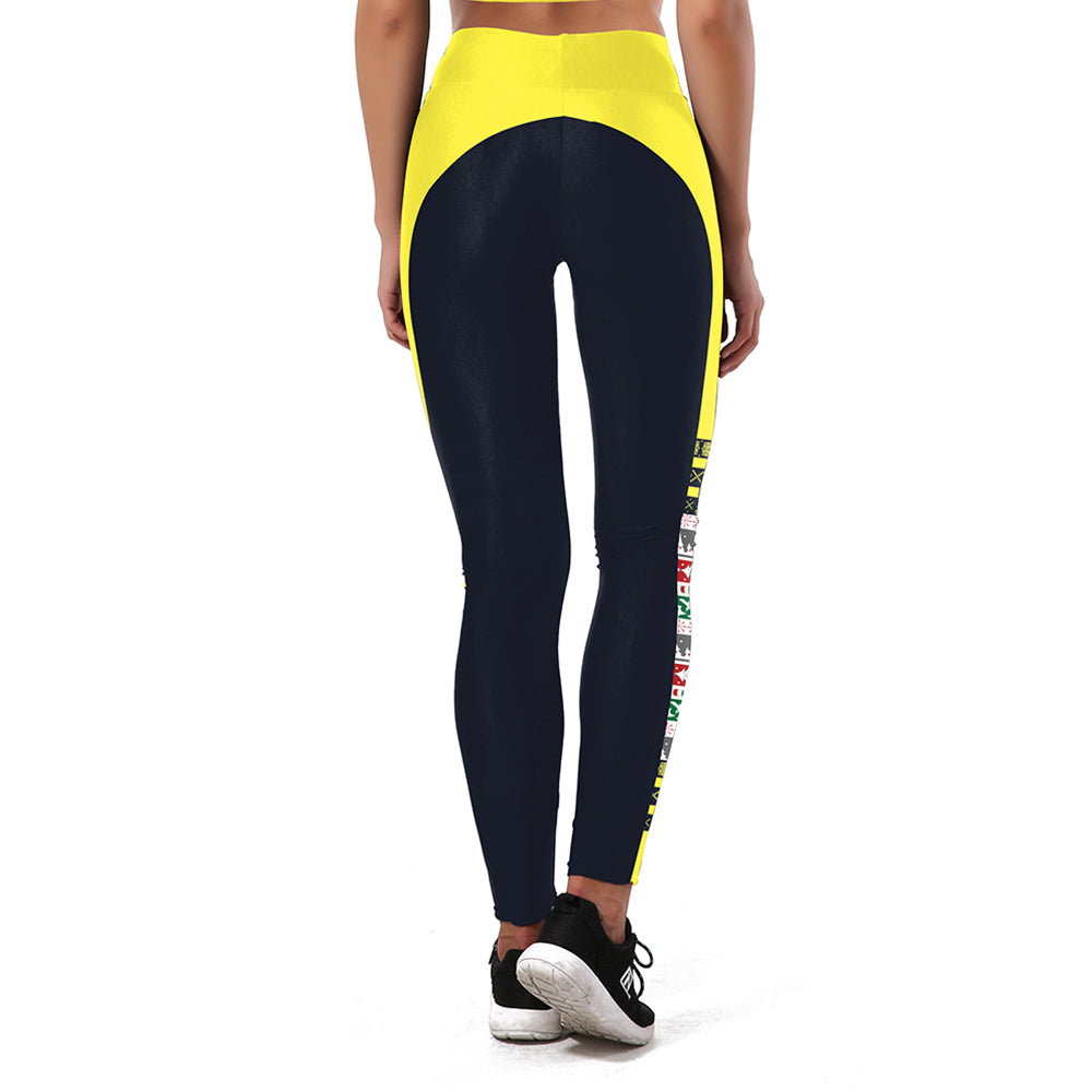 New Autumn Leggings Women Sporting Ugly Christmas Animal Sika Deer 3D Printed Legging High Waist Trousers Pants Leggins