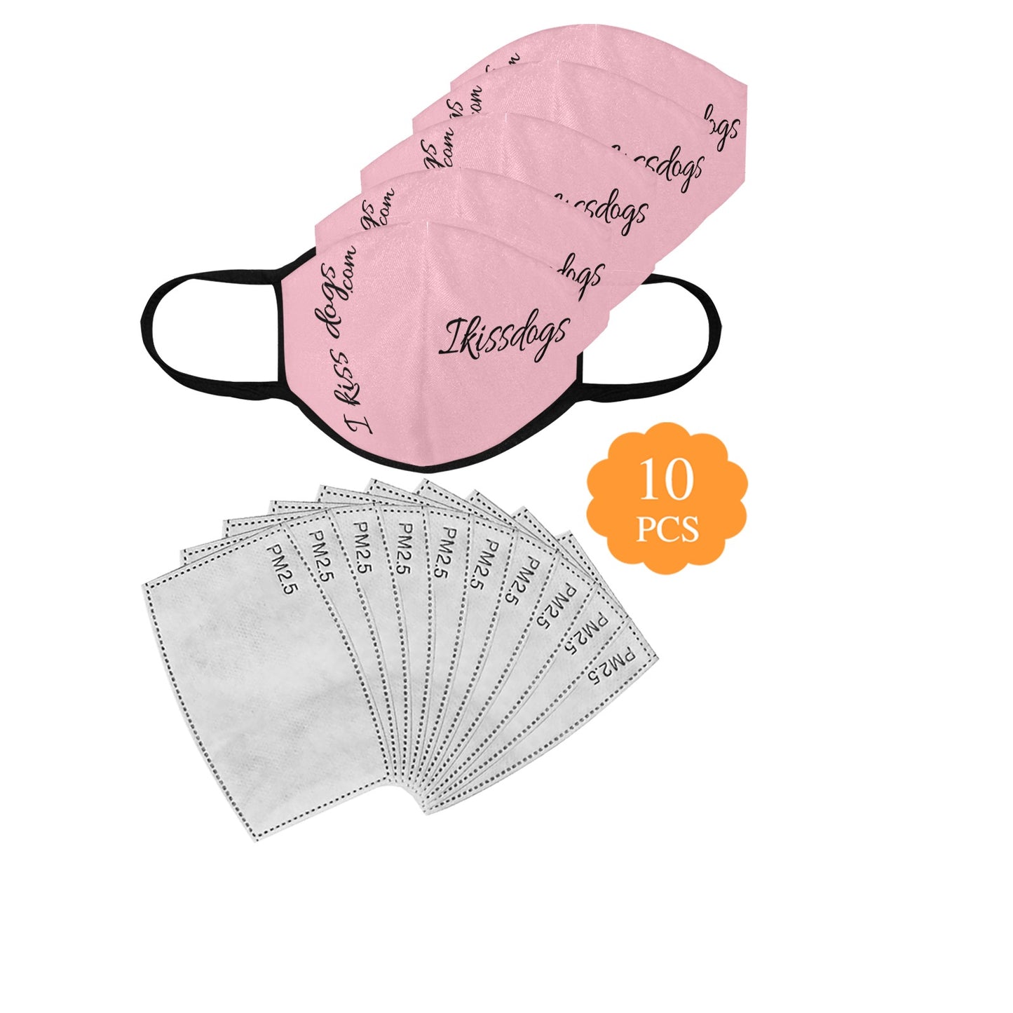 Custom 3D Fabric Dust Cover(Pack of 5)(10 Filter Included) (M03)