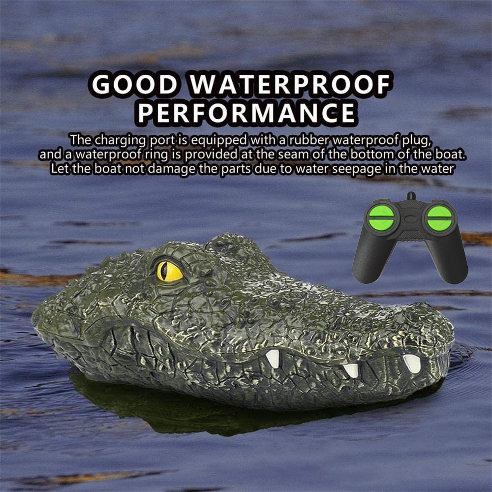 RC toy alligator remote control toys alligator Crocodile head crocodilian robot simulation animal scary Toys