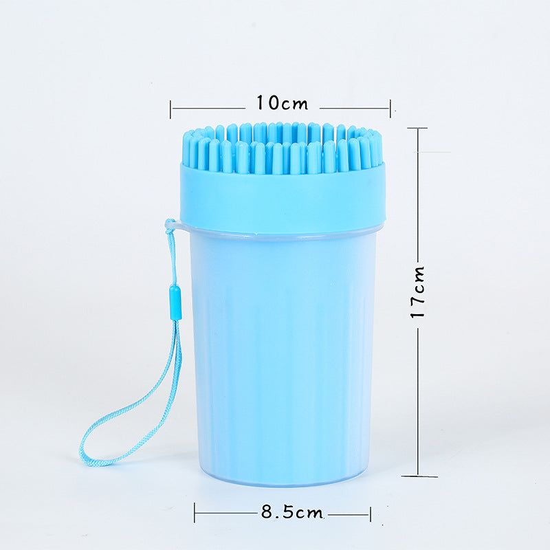 ABC Paw Plunger Pet Paw Cleaner Soft Silicone Foot Cleaning Cup Portable Cats Dogs Paw Clean Brush Home Practical Supplies