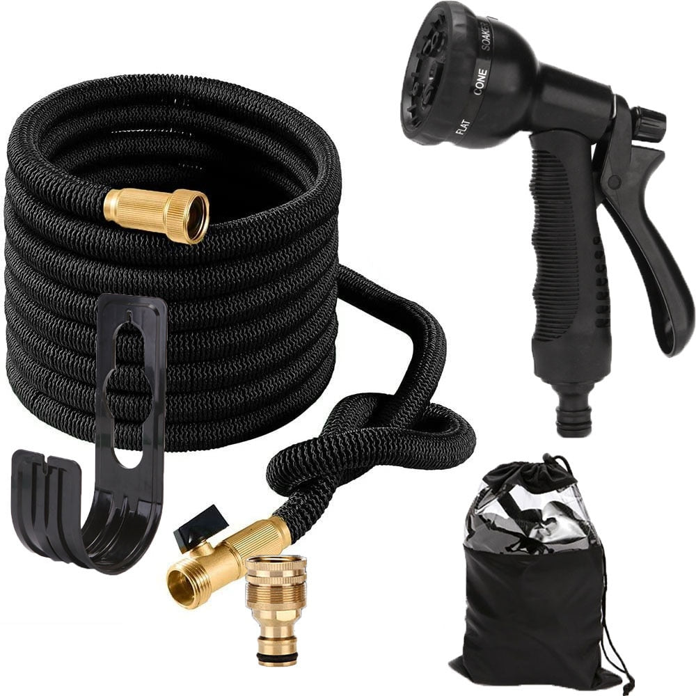 25Ft-100Ft Garden Hose Expandable Magic Flexible Water Hose (EU、US Version) Hose Plastic Hoses Pipe With Spray Gun To Watering