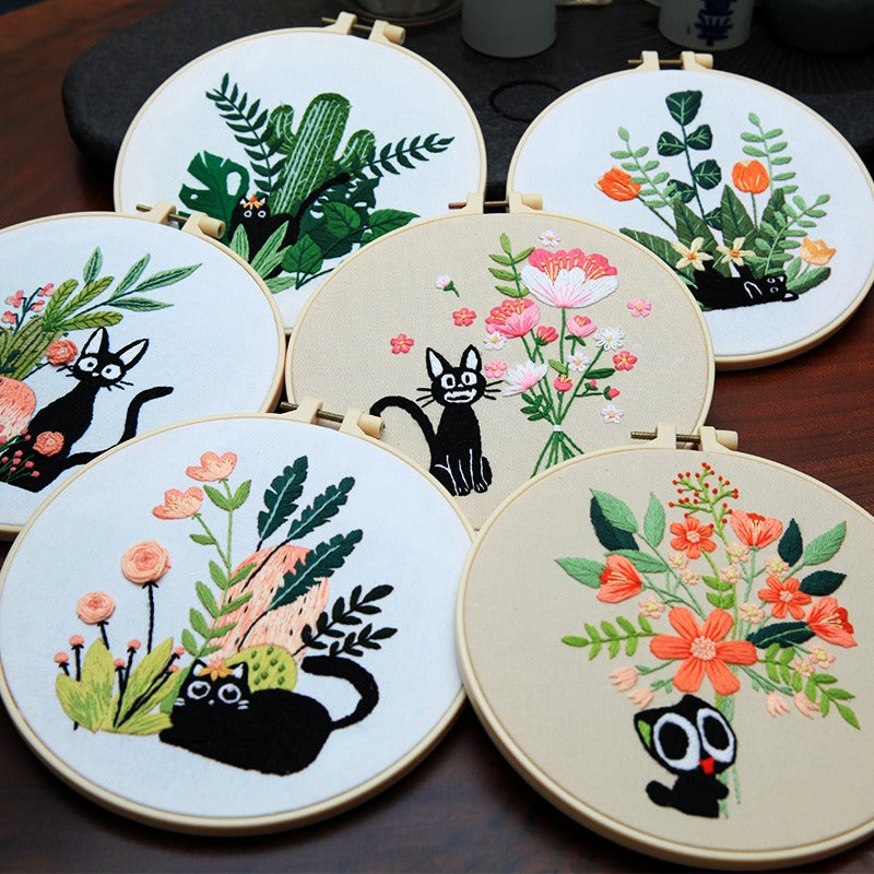 DIY Cat Series Art semi finished products