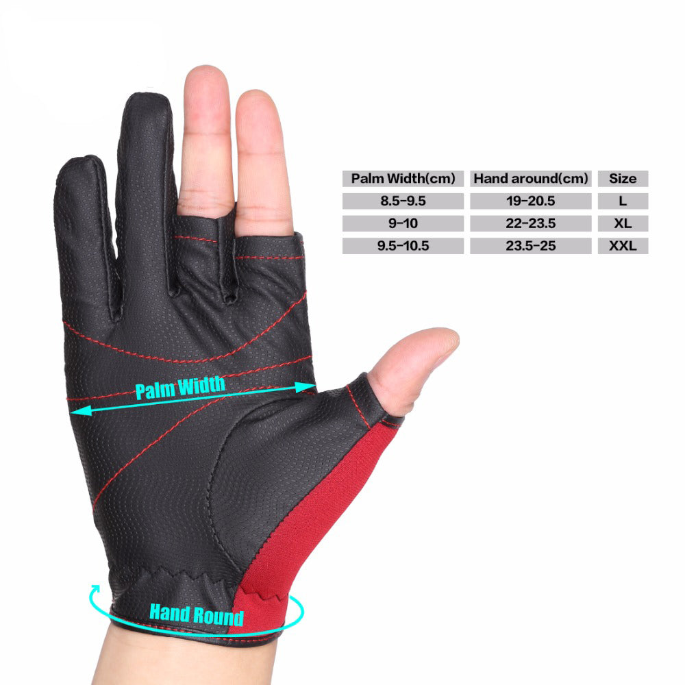 Leather Fishing Gloves