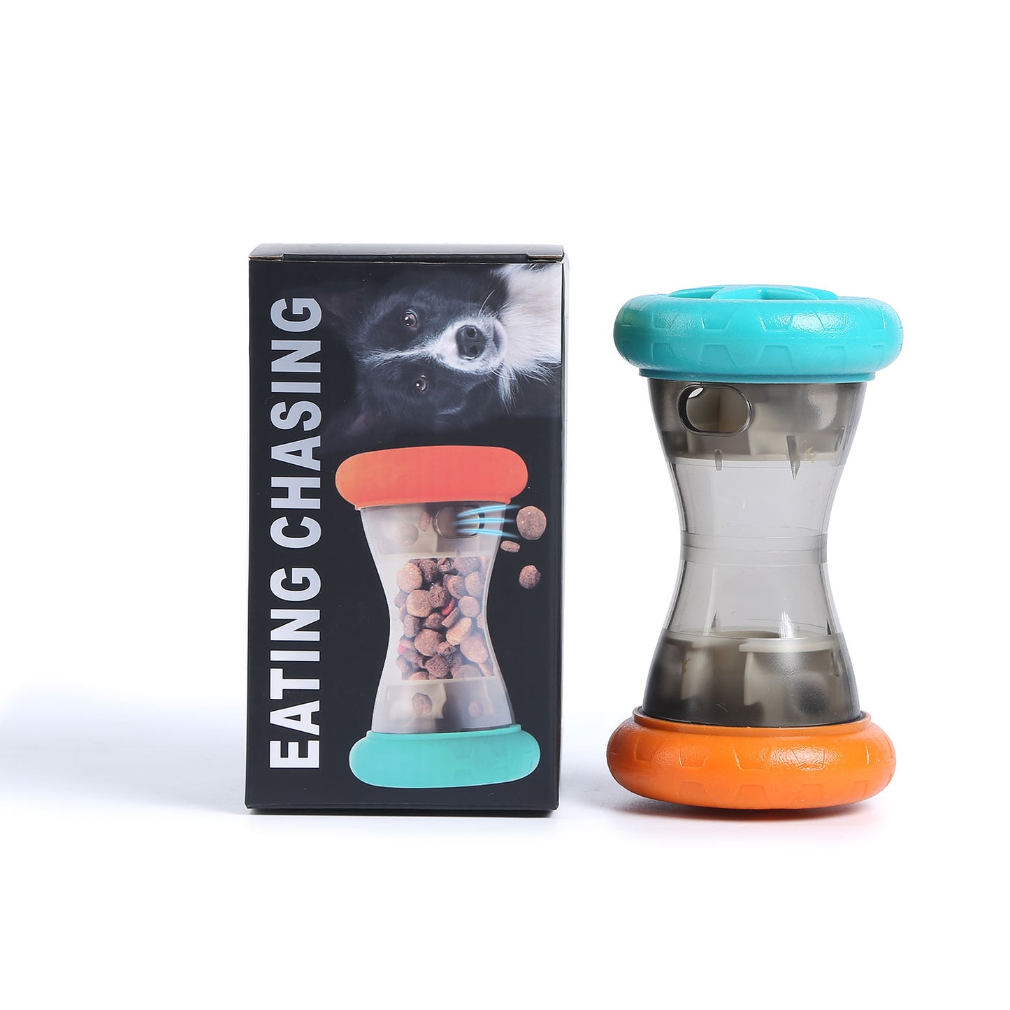 Pet Food Leakage Dumbbell Dog Toys Slow Food Leakage Training Interactive Fun Leakage Device Supplies