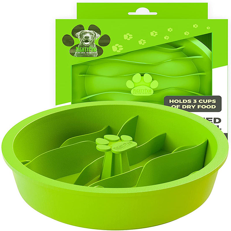 Mighty Paw Slow Feeded Pet Slow Feeder Puzzle Maze Feeder