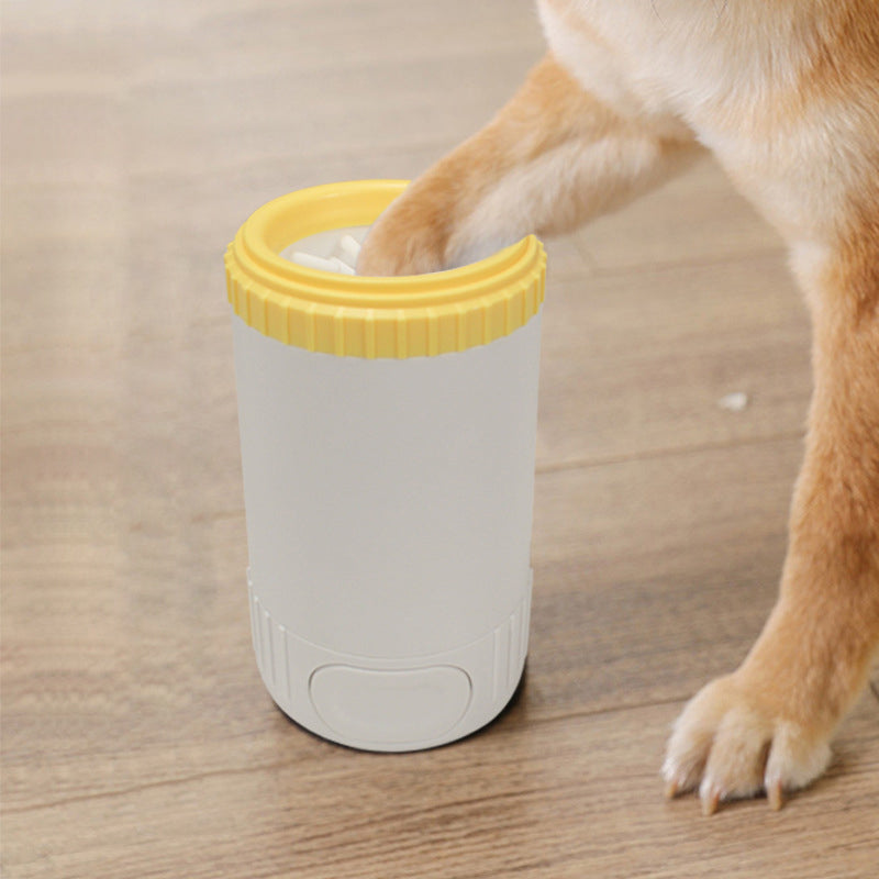 Pet Foot Wash Cat And Dog Claw Cup Cleaning Soft Pet Silicone Scrub Foot Cup