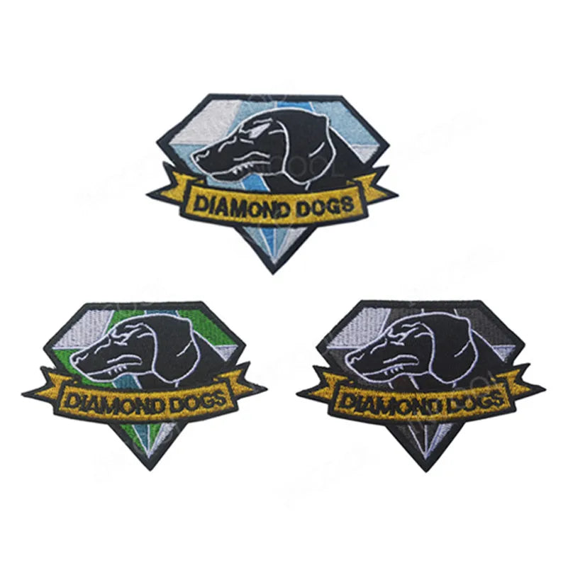 K9 Dog Embroidered Patch SHEEP DOG Army Military Decorative Patches Tactical Combat Emblem Rubber Embroidered PVC Badges