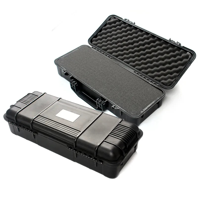 Waterproof Safety Instrument Toolbox Tools Case Outdoor Hunting Equipment Sealed Protective Box with Sponge Instrument Case