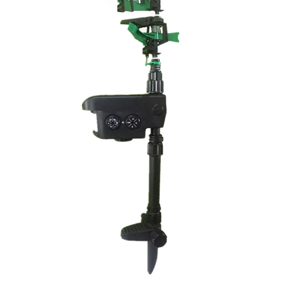 Solar Powered Motion Activated Animal Bird Mouse Repellent Garden Lawn Sprinkler invading animal away from the garden orchard