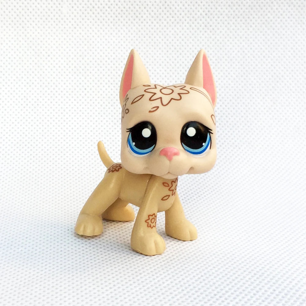 LPS CAT Original Littlest pet shop Bobble head toys great dane dogs #577 #750 #1493 #184 gifts collection old original toys