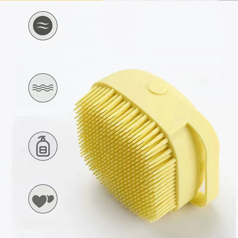 Pet Accessories For Dogs Shampoo Massager Brush Bathroom Puppy Cat Massage Comb Grooming Shower Brush For Bathing Soft Brushes