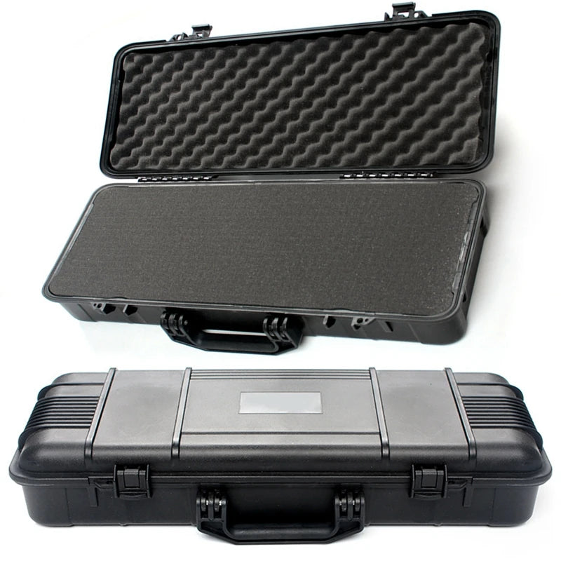 Waterproof Safety Instrument Toolbox Tools Case Outdoor Hunting Equipment Sealed Protective Box with Sponge Instrument Case