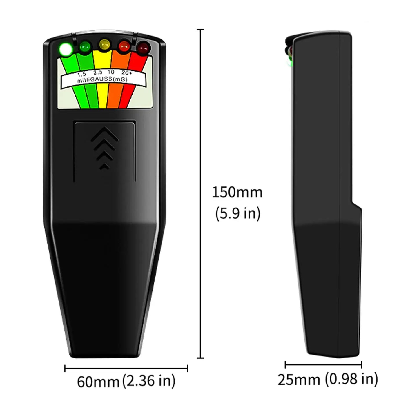 Portable Electromagnetic Field EMF Gauss Meter Ghost Hunting Nuclear Radiation Detector EMF Magnetic Field Tester
