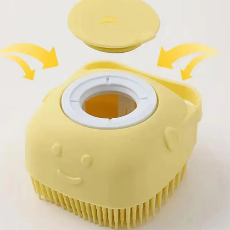 Pet Accessories For Dogs Shampoo Massager Brush Bathroom Puppy Cat Massage Comb Grooming Shower Brush For Bathing Soft Brushes