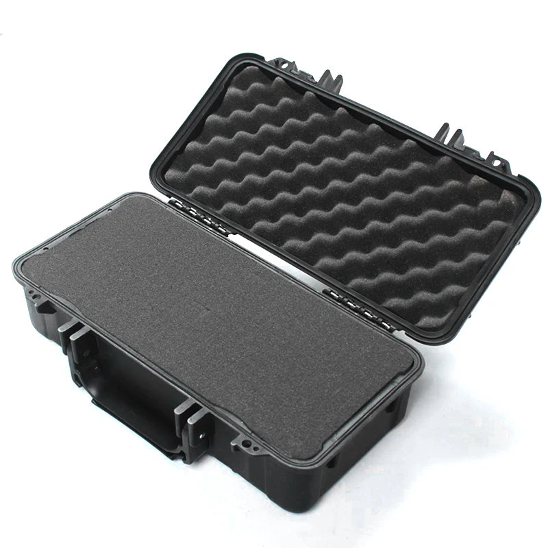 Waterproof Safety Instrument Toolbox Tools Case Outdoor Hunting Equipment Sealed Protective Box with Sponge Instrument Case