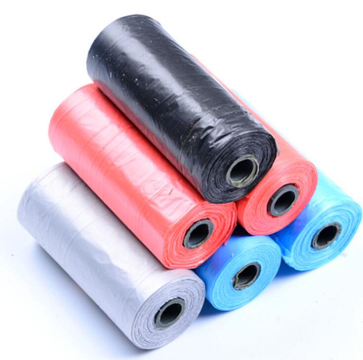 15pcs/Roll pet poop pick-up garbage bag