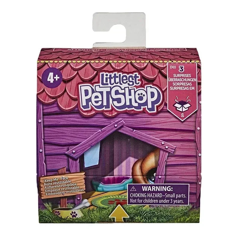 Hasbro Littlest Pet Shop CAT Rare Toy Dolls Stands Short Hair Figures Collection Original Bobble Head Toys for Kids Gifts
