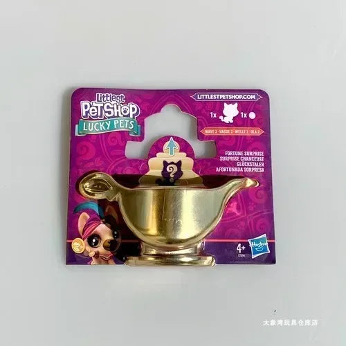 Hasbro Littlest Pet Shop CAT Rare Toy Dolls Stands Short Hair Figures Collection Original Bobble Head Toys for Kids Gifts