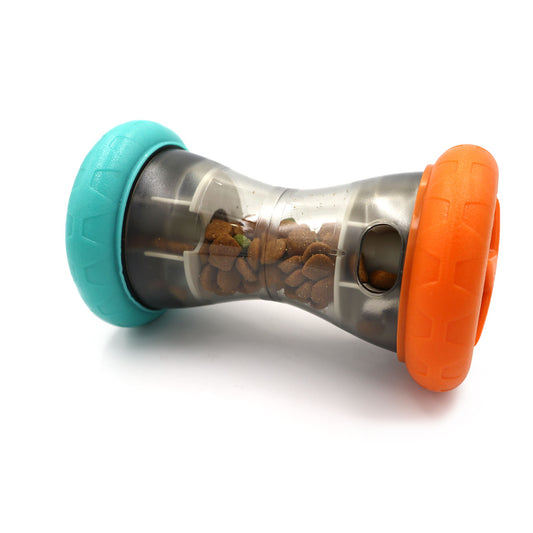 Pet Food Leakage Dumbbell Dog Toys Slow Food Leakage Training Interactive Fun Leakage Device Supplies