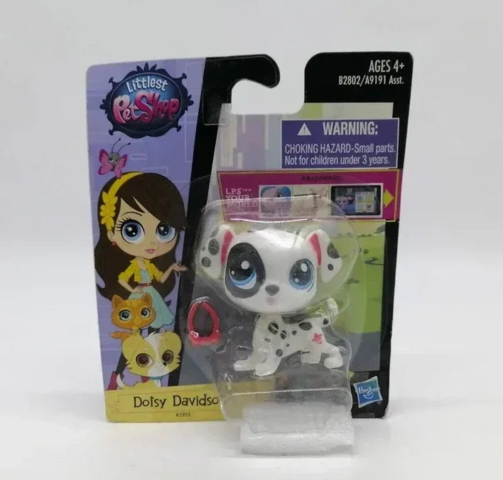 Hasbro Littlest Pet Shop CAT Rare Toy Dolls Stands Short Hair Figures Collection Original Bobble Head Toys for Kids Gifts
