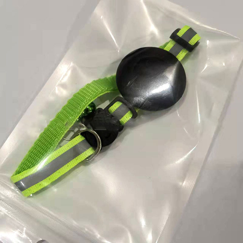 Airtag Cat Collar Airtag Pet Collar With Bell Airtag Reflective Collar