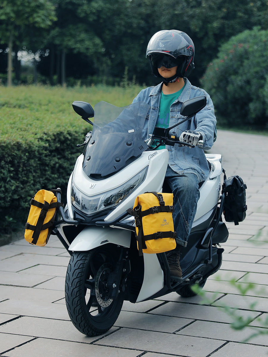 Motorcycle bumper bag outside the multifunctional large capacity Mount Brigade storage bag convenient waterproof riding bag