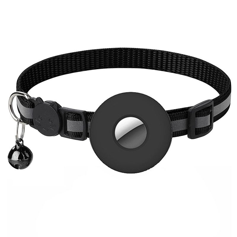 Airtag Cat Collar Airtag Pet Collar With Bell Airtag Reflective Collar