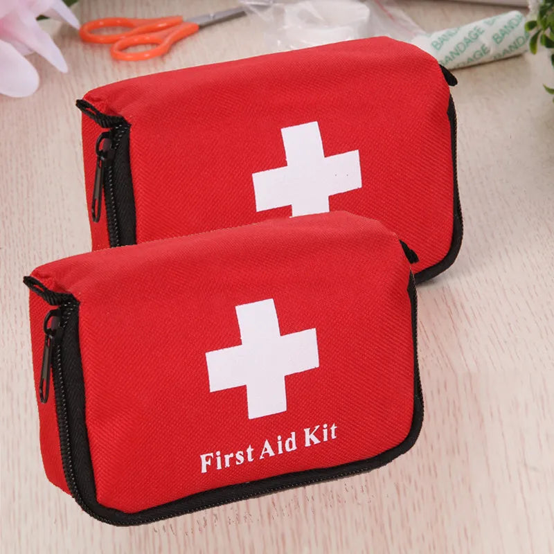 A Mini Emergency Treatment Pack Outdoor Wilderness Survival Travel First Aid Kit Camping Hiking Medical Bag Car Emergency Kit