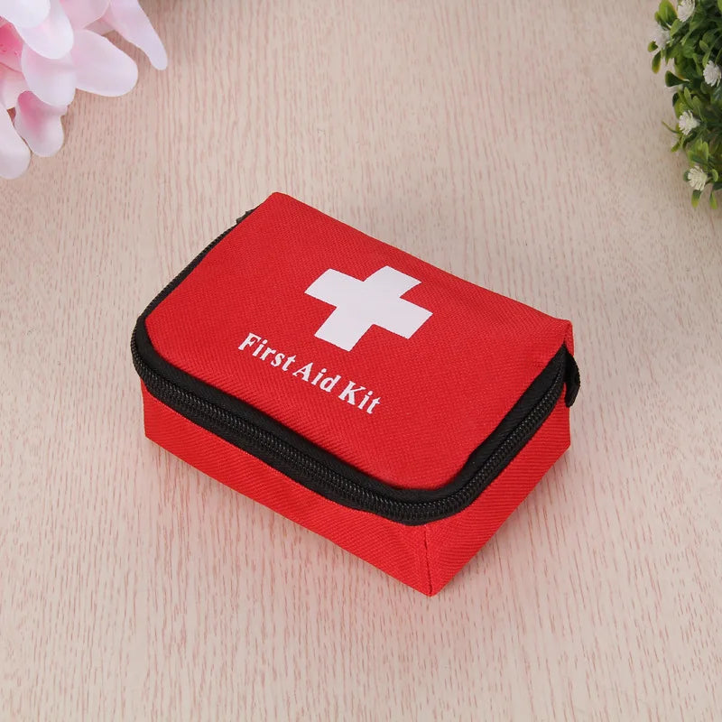 A Mini Emergency Treatment Pack Outdoor Wilderness Survival Travel First Aid Kit Camping Hiking Medical Bag Car Emergency Kit