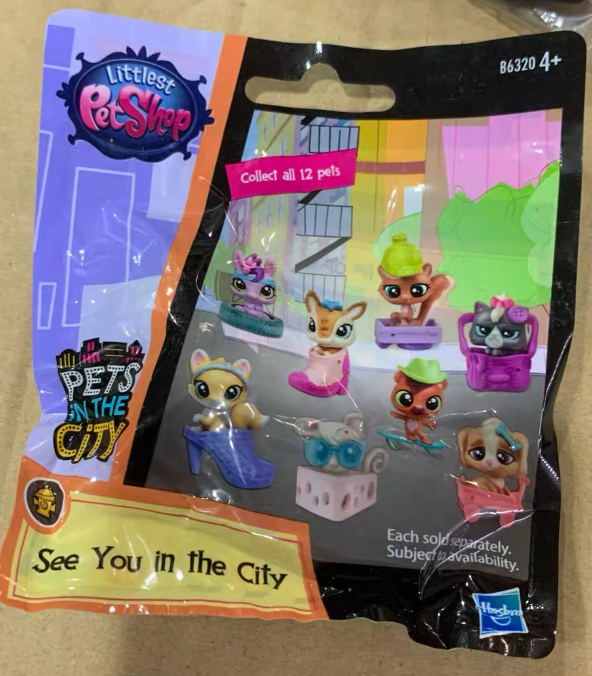 Hasbro Littlest Pet Shop CAT Rare Toy Dolls Stands Short Hair Figures Collection Original Bobble Head Toys for Kids Gifts